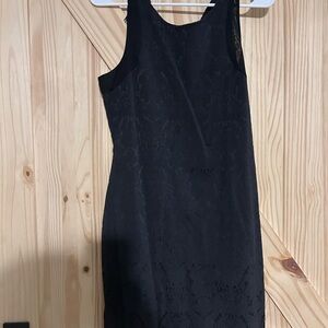 Elegant Black Lace Dress